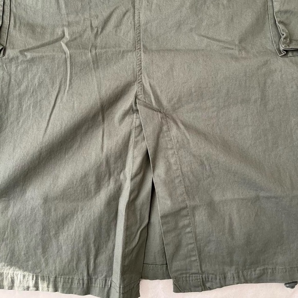 green cargo maxi skirt - Picture 3 of 8